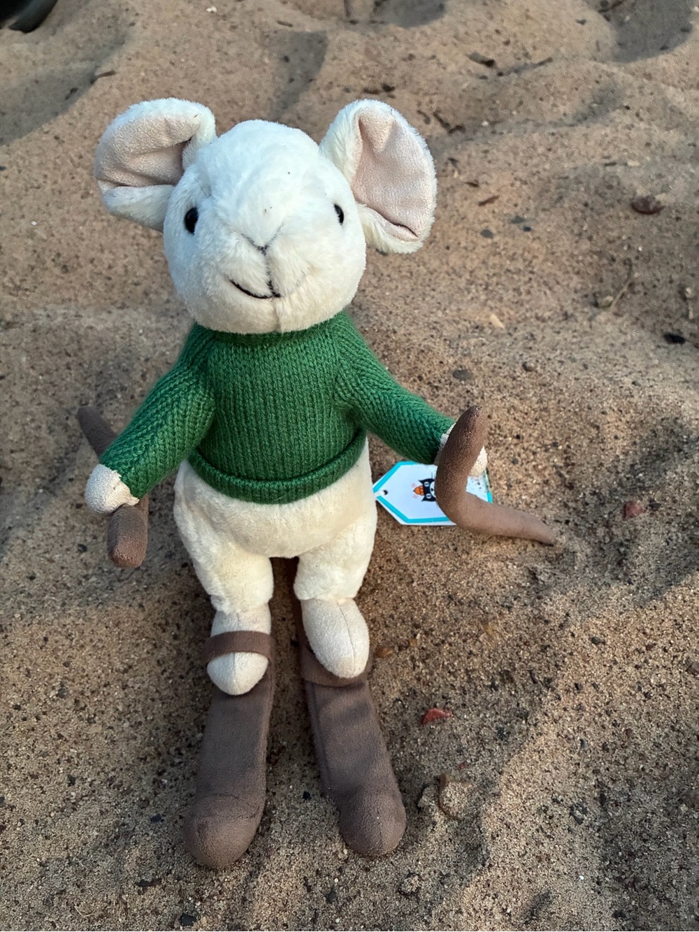 Jellycat Merry Mouse Skiing Plush Toy